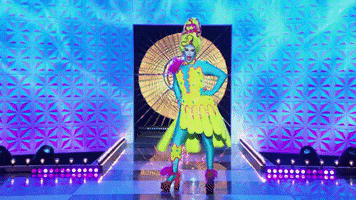 Drag Race Blu Hydrangea GIF by BBC Three