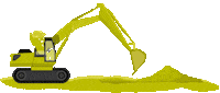 Builder Excavator Sticker by hspsoftware