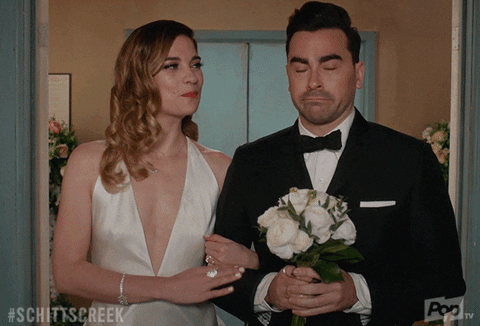 David Rose Wedding GIF by Schitt's Creek