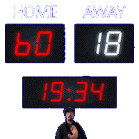 18 Away Sticker