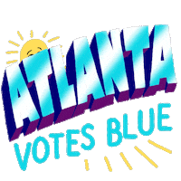 Senate Race Sun Sticker by Creative Courage