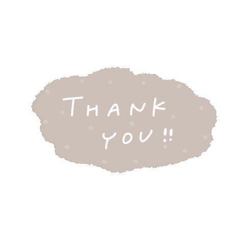 Thank You Sticker by fuwakuma.yuco