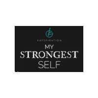 Katspiration evolution katspiration my strongest self Sticker