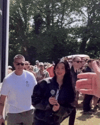 Awkward Dua Lipa GIF