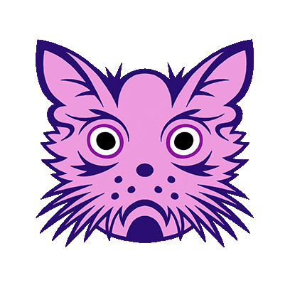 catnip exploding Sticker