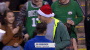 merry christmas football GIF by NBA