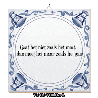 Spreuk Verandering Sticker by Tegelspreuken.nl
