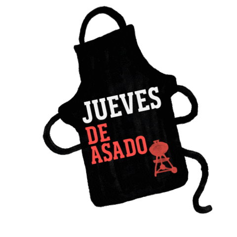 ClubParrillerosWeber jueves carbon parrilla asado Sticker