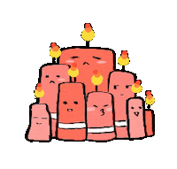 Candle Sticker by MG