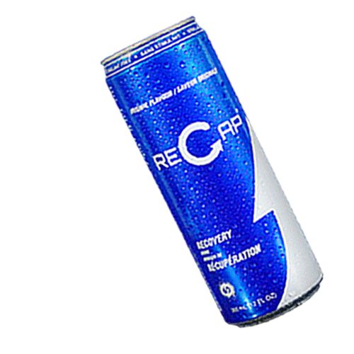 recapproducts giphyupload recap recovery recoverydrink Sticker