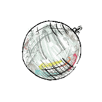 ddfuego disco ball discoball ddfuego dd fuego Sticker