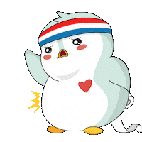 Sick Fast Food Sticker by Pudgy Penguins