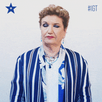 mara maionchi facepalm GIF by Italia's Got Talent