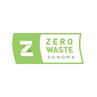 Zerowaste Sonoma Sticker by zws