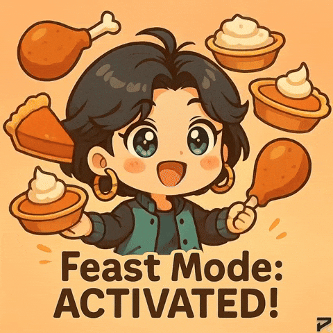 Celebrar Pumpkin Pie GIF by Persona