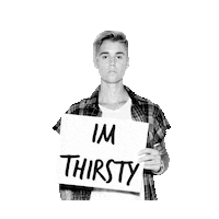 hungry justin bieber STICKER by imoji