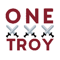 troyuniversity trojans troy university mytroyu one troy Sticker