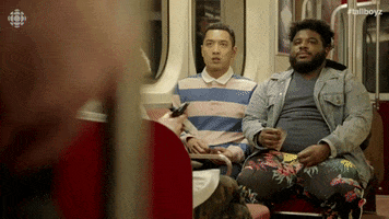 TallBoyz suspicious subway crime isaac GIF
