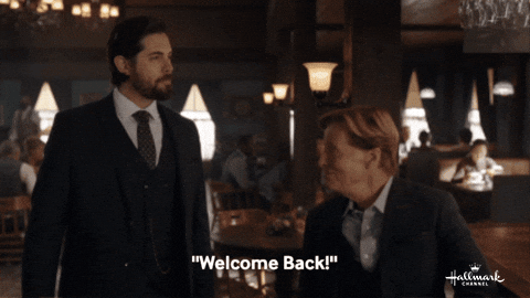 Welcome Back Hearties GIF by Hallmark Channel