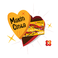 Valentines Day Love Sticker by digibank ID