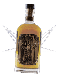 Nakeddiablo party celebrate fiesta tequila Sticker