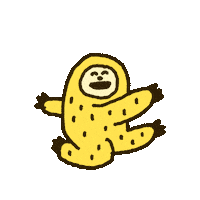 Happy Sea Otter Sticker by takadabear