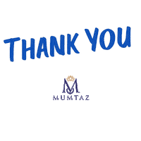 Thanks Thank You Sticker by MUMTAZ COLLECTIONS