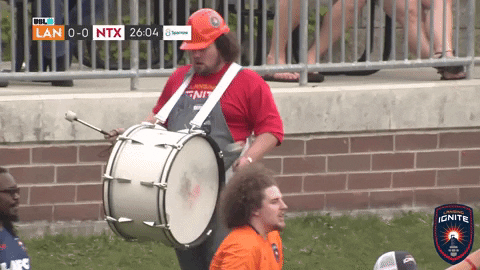 drumming league one GIF by Lansing Ignite FC