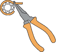 METALSMITHSOCIETY jeweler metalsmith pliers jeweller Sticker