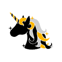 Unicorn Sticker by AUTOLACKAFFEN