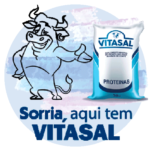 Vitamais giphyupload boi nutricao pecuaria Sticker