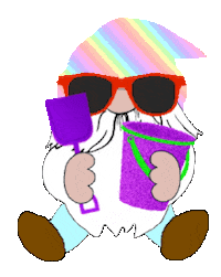 Summer Sunglasses Sticker