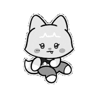 Gidle Mono Sticker