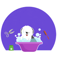 Doggrooming Sticker by Skiptown