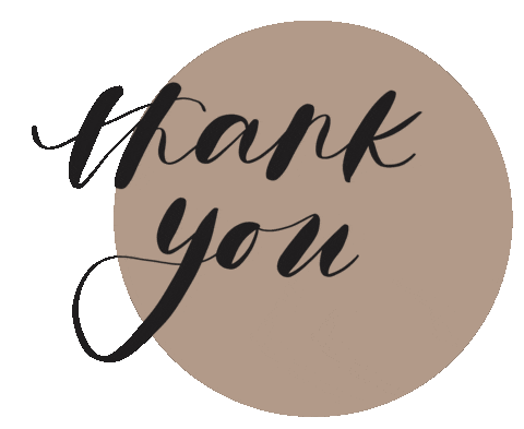 Thanks Thank You Sticker