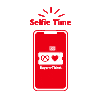 Selfie Bayern Sticker by Bayern-Ticket