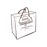 Take-Away Comida Sticker by Triangular® - Hamburgueria Artesanal