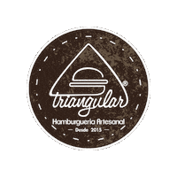 Take-Away Comida Sticker by Triangular® - Hamburgueria Artesanal
