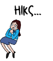 Sad Cry Sticker by VIRA BCA