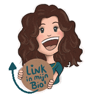 Evacapelloillustraties linkinbio illustratie evacapelloillustraties Sticker
