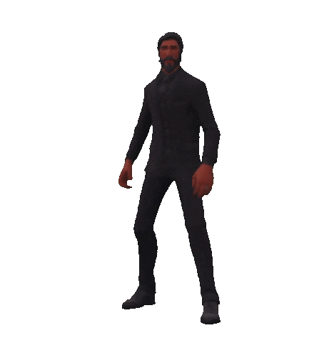 john wick dance Sticker by Leroy Patterson