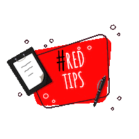redcomunicacionesok red marketing tips agenda Sticker