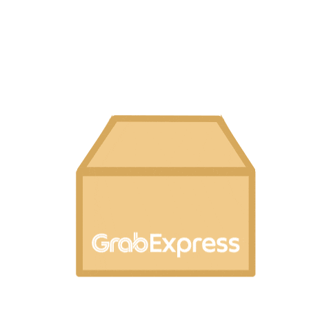 Box Unboxing Sticker by Grab Indonesia