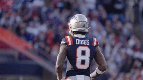 Stefon Diggs Football GIF by New England Patriots