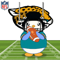 Touch Down Super Bowl Sticker by Pudgy Penguins