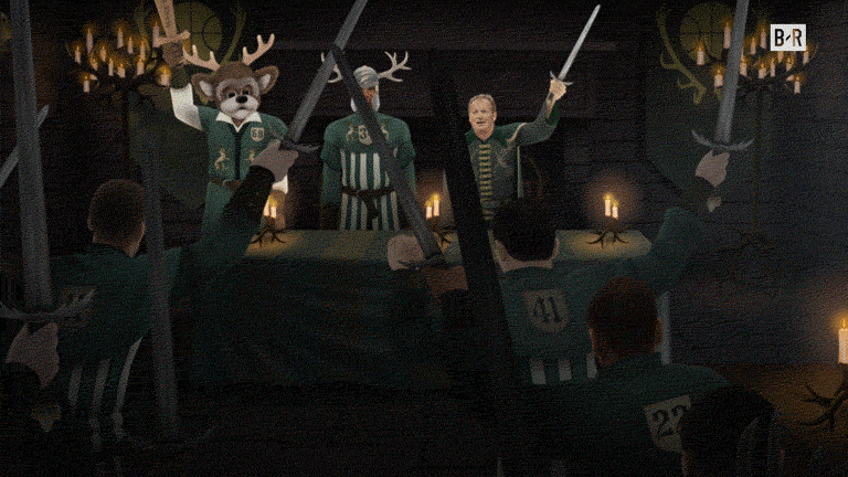 bleacherreport giphyupload cheering salute bucks GIF