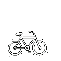 marionchenu velo marie marioncdesign marievdr Sticker