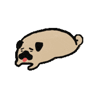 Dog Sleep Sticker