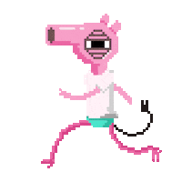 ffrh dryer monster Sticker by Marco