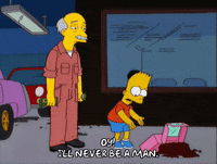 bart simpson cake GIF